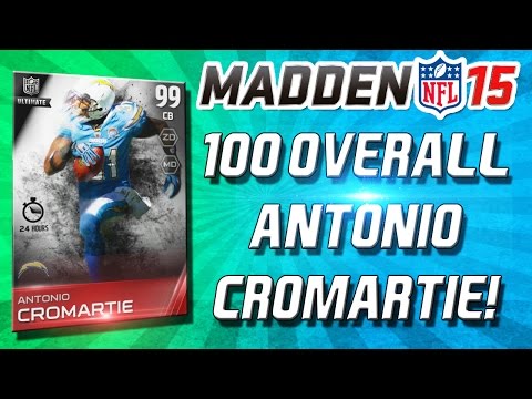 Madden 15 Ultimate Team - 100 OVERALL CROMARTIE! 102 SPEED! - MUT 15