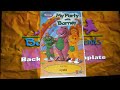 My Party With Barney Hooray It S Your Birthday