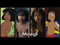 Mowgli Evolution In Movies Cartoons The Jungle Book