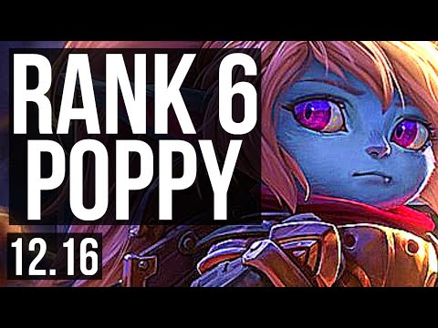 POPPY vs BEL'VETH (JNG) | 5/0/13, Rank 6 Poppy | KR Challenger | 12.16