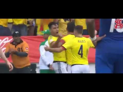 Gol de Falcão Garcia - Colômbia 1 x 1 Brasil - Eliminatórias 2017