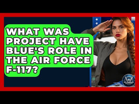 What Was Project Have Blue's Role In The Air Force F-117? - Sky Command Brotherhood