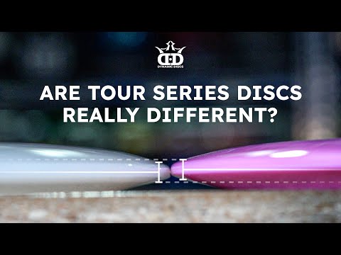 How TOUR SERIES discs are DIFFERENT from regular disc golf discs