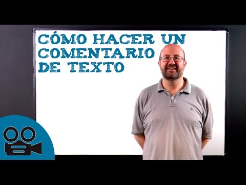 How to make a text comment