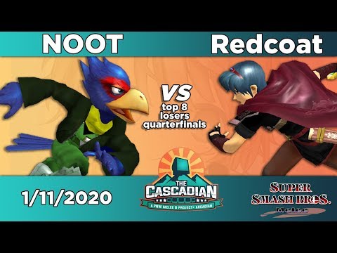 The Cascadian - NOOT (Falco) vs Redcoat (Marth)