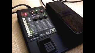 Video thumbnail for Yamaha GW10 Demo - deep distortion and Multi effects with expression pedal by Gearfacts