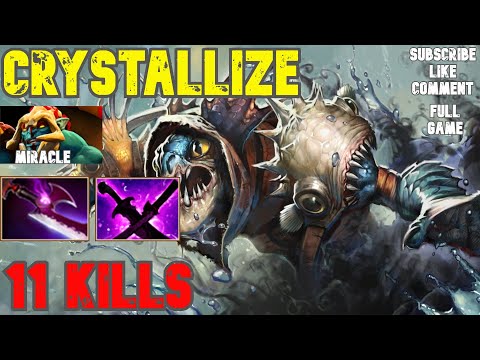 OMG! Crystallize Slark OP CARRIED Beyond godlike vs Miracle Husker