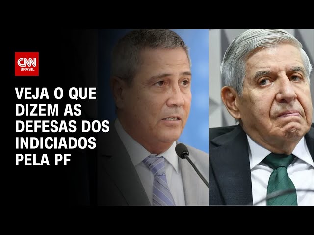 Veja o que dizem as defesas dos indiciados pela PF | CNN PRIME TIME
