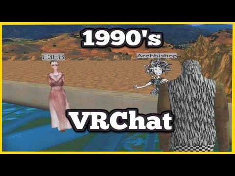 Did this CREEPY 90's MMO influence VRChat? (worlds.com)