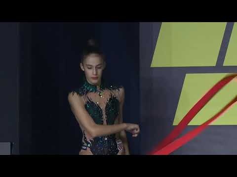 Lana Sambol - Ribbon AA - 2020 European Championships Kyiv