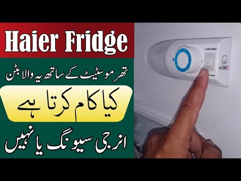 Haier Fridge men Thermostat k sath ye button kiya kam karta hy Energy saving ya nahi
