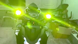 Honda CB500F 2022 Lên Đèn Trợ Sáng Đỉnh Cao KENZO Kz40 V3.2 Siêu Khủng