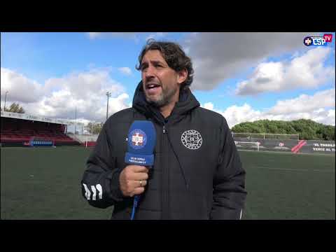 Press room. C.D. Azuqueca 🆚 Calvo Sotelo Puertollano C.F. Statements by Javi Sánchez.