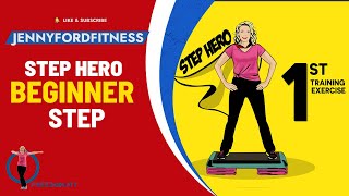 Step Hero | 1 of 6 | How to do Step Aerobics | Beginner Learn to Step Program | At-Home Workout
