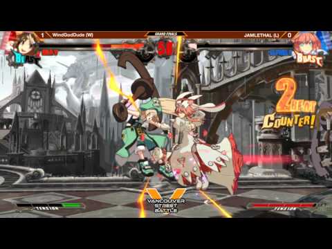 GGXrd #33 - Grand Final - JAMLETHAL (Elphelt) vs WindGodDude (May)