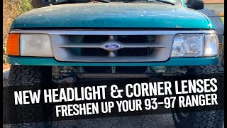 How to Replace Headlights and Corner Lenses on 93-97 Ford Ranger