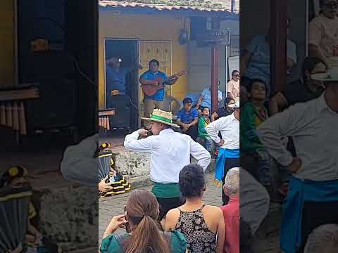 Baile Folklorico en Catarina Masaya - Paseo de mi hermano Juan Carlos y su novia Eilly