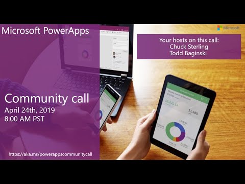 PowerApps community call April 2019