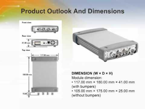Product Overview of USB Modular Function/Arbitrary Waveform Generator: U2761A