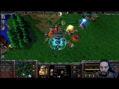 Warcraft 3 Gameplay - Undead versus Humain