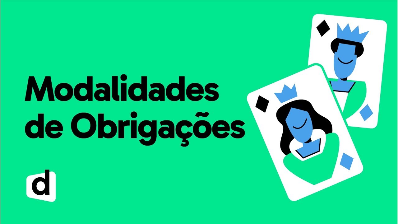 MODALIDADES DE OBRIGAÇÕES | DIREITO CIVIL | QUER ENTENDER DIREITO? | MAPA MENTAL