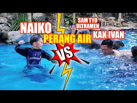 NAIKO BERENANG BARENG KAK IVAN DI KOLAM RENANG WATU GUNUNG SEMARANG 🍄