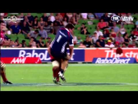 Queensland Reds v Melbourne Rebels Highlights - Round 4, 2013