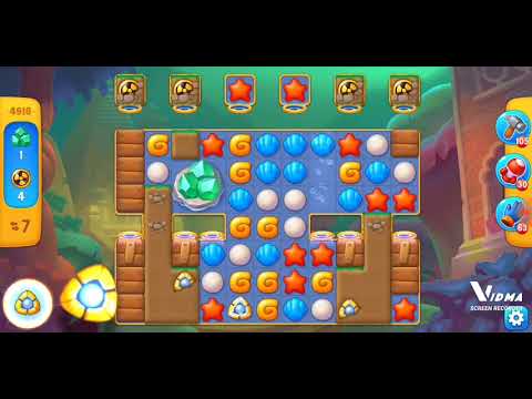 Fishdom. 4916 level no boosters and diamonds and diamonds