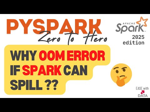 32 Spark Memory Management | Why OOM Errors in Spark | Spark Unified Memory | Storage/Execution Mem