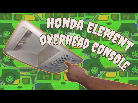 Honda element overhead console