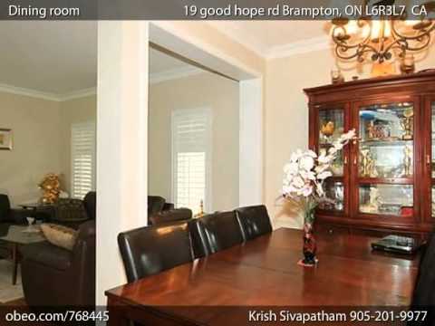 19 good hope rd Brampton ON L6R3L7