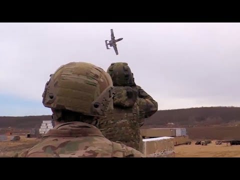 U.S. and German Airmen Conduct CAS Training