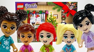 YouTube thumbnail: LEGO Friends 2021 ❄Advent Calendar🎄Let's open all 24 days