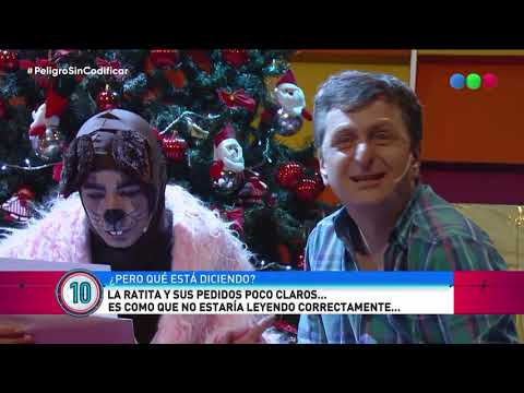 La ratita escribió su carta para Papá Noel - Peligro Sin Codificar 2018