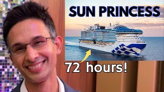 72 Hours On Princess Cruises LARGEST SHIP Sun Princess!