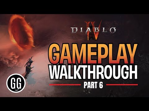 Diablo IV Beta Gameplay | Part 6 (No Commentary) | Widescreen | 4k