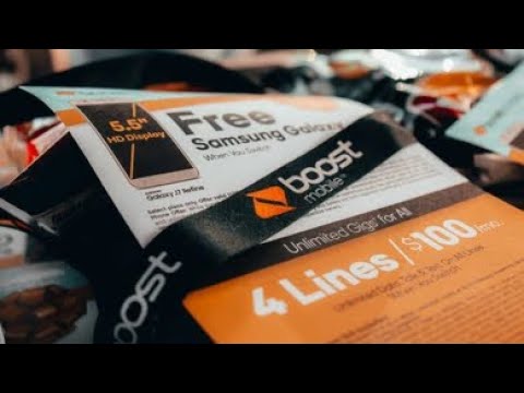 Boost Mobile Alcatel LinkZone 2 Mobile Hotspot Unboxing