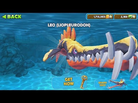 Hungry Shark Evolution Leo  (Liopleurodon) Android Gameplay #4