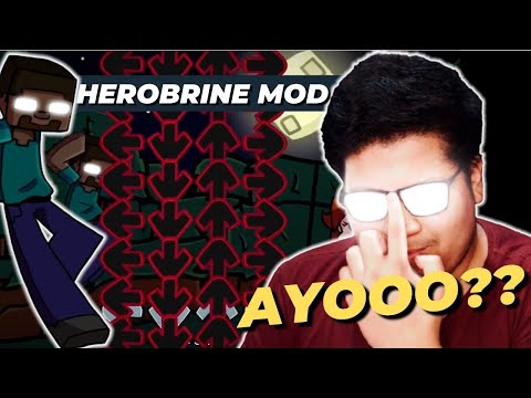 THIS MOD IS INSANE ! FNF VS HEROBRINE WEEK !!!