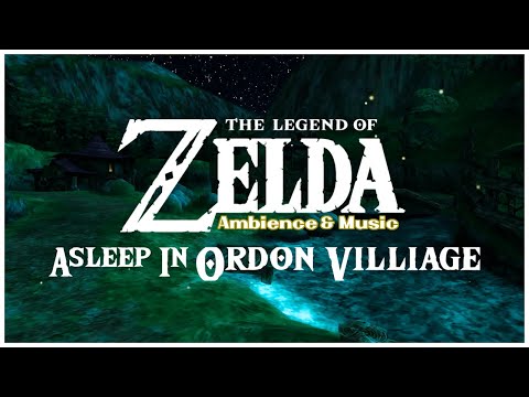 🌿Asleep In Ordon Village - 10 Hour Zelda Ambience🌿