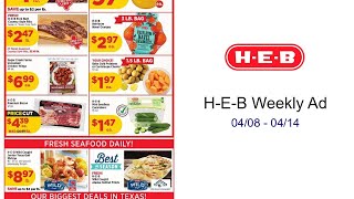 H-E-B Weekly Ad 04/08 - 04/14