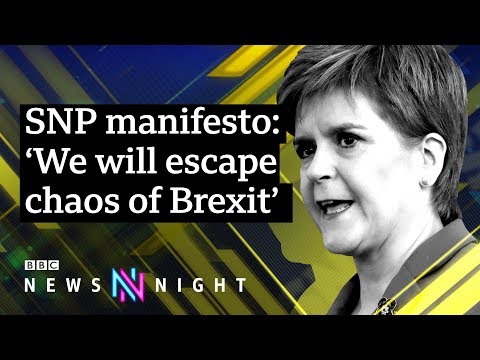 UK election: SNP pledge to 'lock Conservatives out of power' - BBC Newsnight