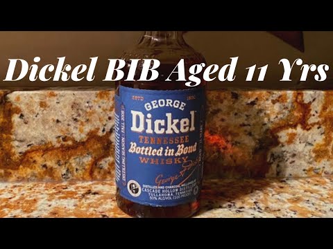 Episode 70: George Dickel – Bottled In Bond Aged 11 yrs (Tennessee Whisky – hmm??)
