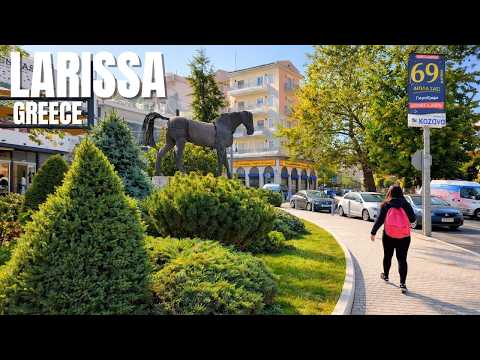 LARISSA GREECE 🇬🇷 | Hidden Gem of Thessaly – Walking Tour [4K HDR]