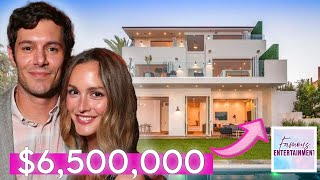 Adam Brody and Leighton Meester | House Tour 2024 | $6.5 Million Pacific Palisades Mansion