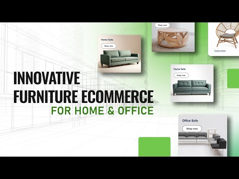 Furniture eCommerce App UI Design  Modern Minimal Shopping Experience 2025