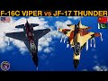 F-16C Viper vs JF-17 Thunder: BVR Battle & Dogfight | DCS