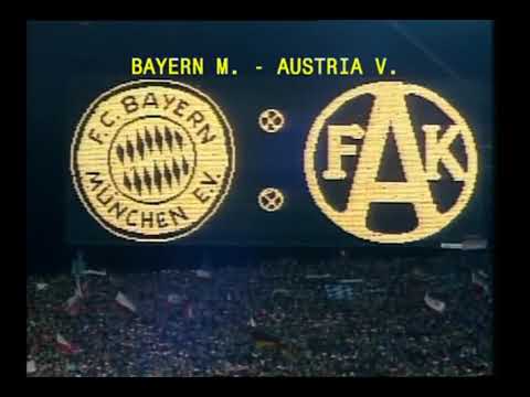 Bayern Monaco-Austria Vienna 4-2 Coppa Campioni 85-86 2' Turno A