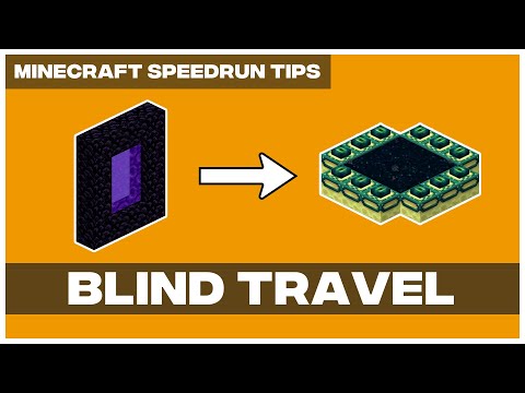 Square Earth - How to Blind Travel in Minecraft - Find Stronghold Quickly [Minecraft Speedrunning]