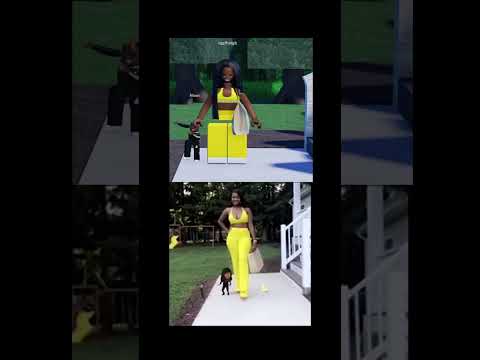 Original VS ROBLOX - Mummy, mama a girl behind you